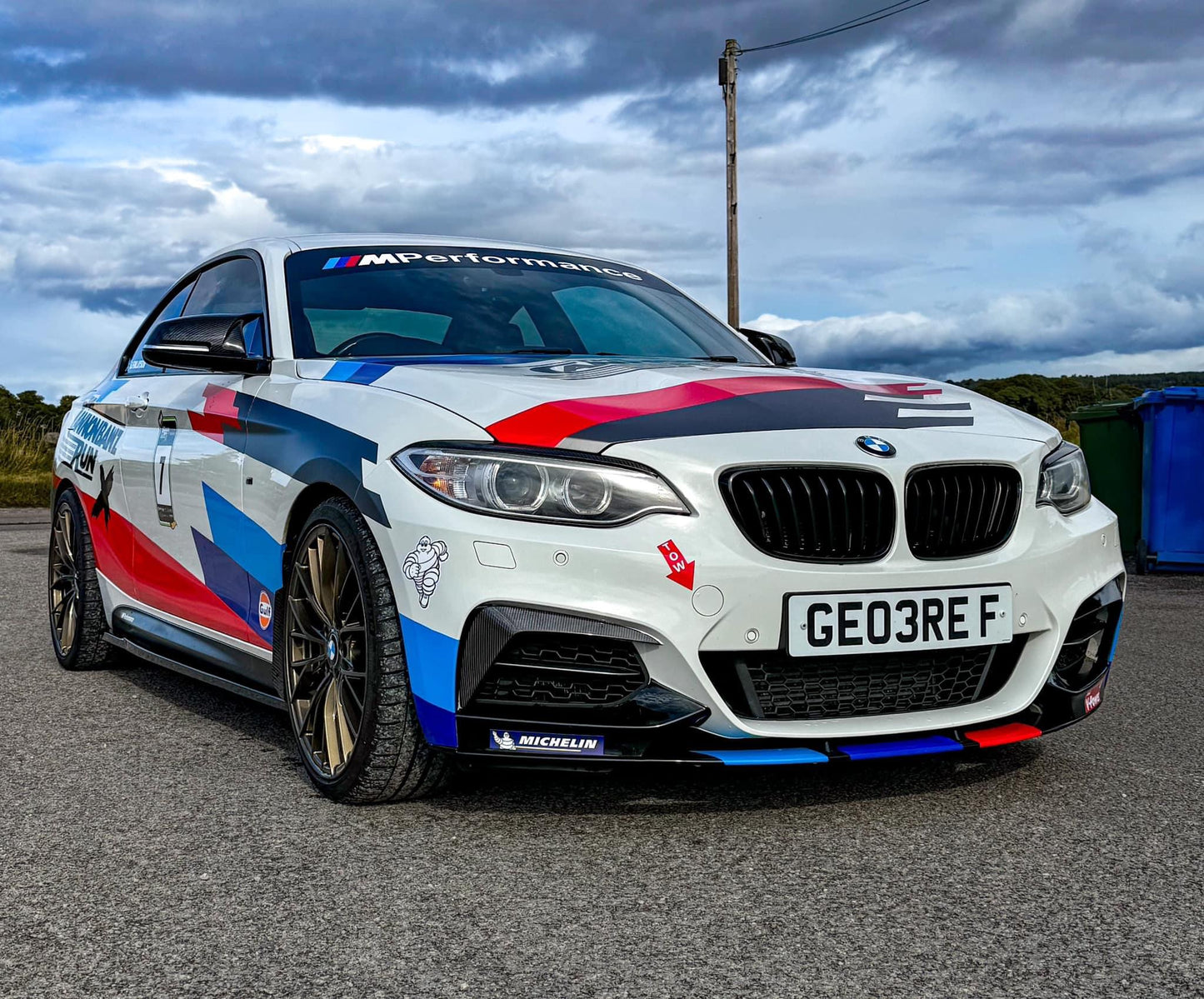 BMW 2 SERIES F22 CANARDS ( CARBON FIBRE )
