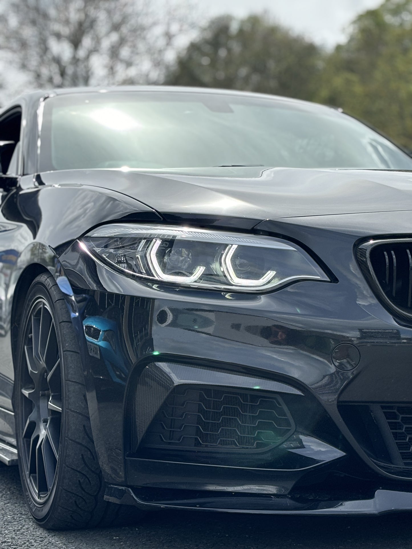 BMW 2 SERIES F22 CANARDS ( CARBON FIBRE )
