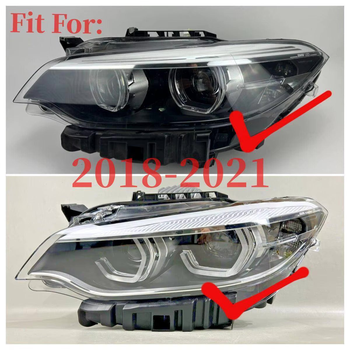 Lemon Yellow DRL LCI light modules F22/F23/F87